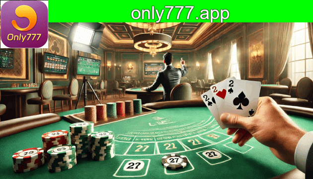Interface de playlists only777 com moods foco, relax e trilhas para jogos